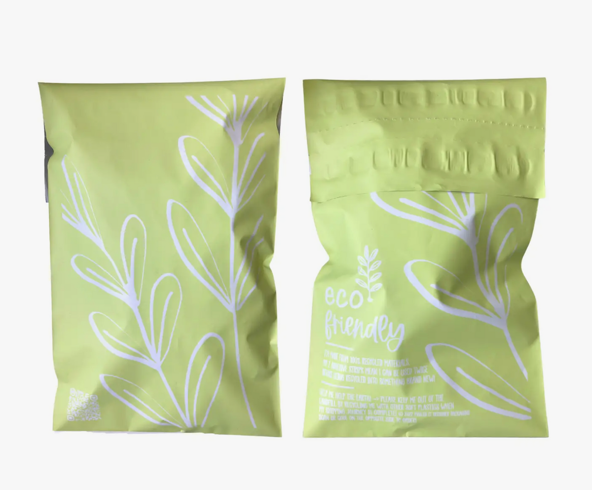 Recycled Mailers (6'' x 9'') - Green