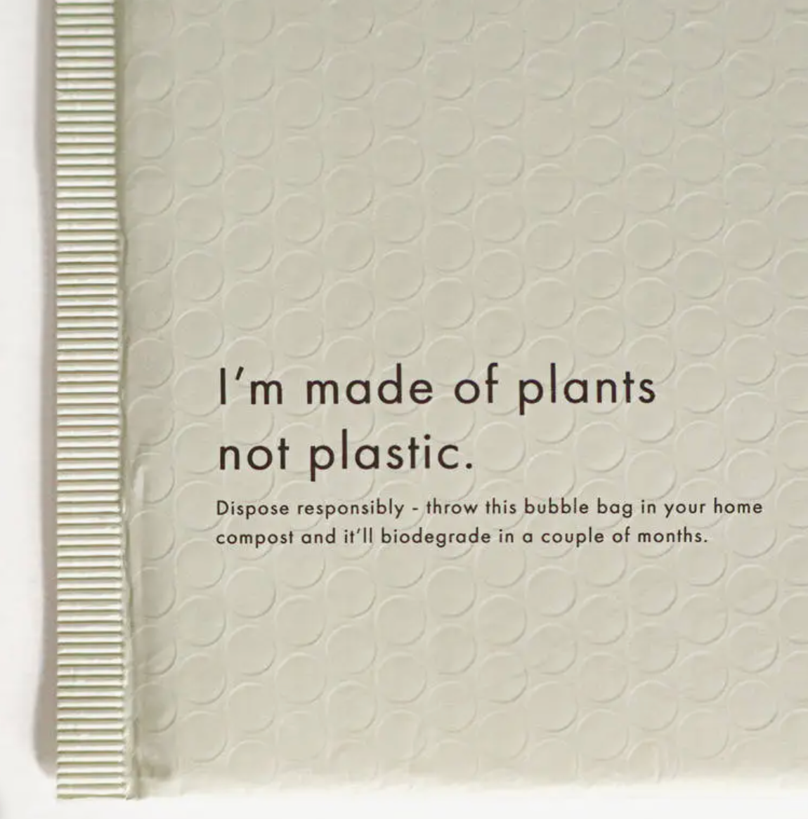Compostable Bubble Mailer (10'' x 15'')